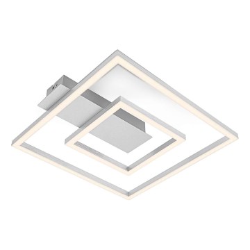 Briloner - Oprawa sufitowa LED FRAME LED/22W/230V 3000K 30x32 cm matowy chrom