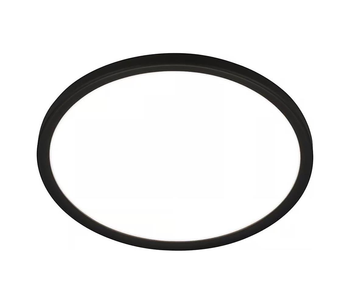 Briloner - Plafon łazienkowy LED z czujnikiem MOVE LED/18W/230V IP44 śr. 29 cm czarny