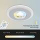 Briloner - ZESTAW 3x LED RGBW Ściemnialna łazienkowa oprawa wpuszczana LED/5W/230V 3000-6500K IP44 + pilot zdalnego sterowania