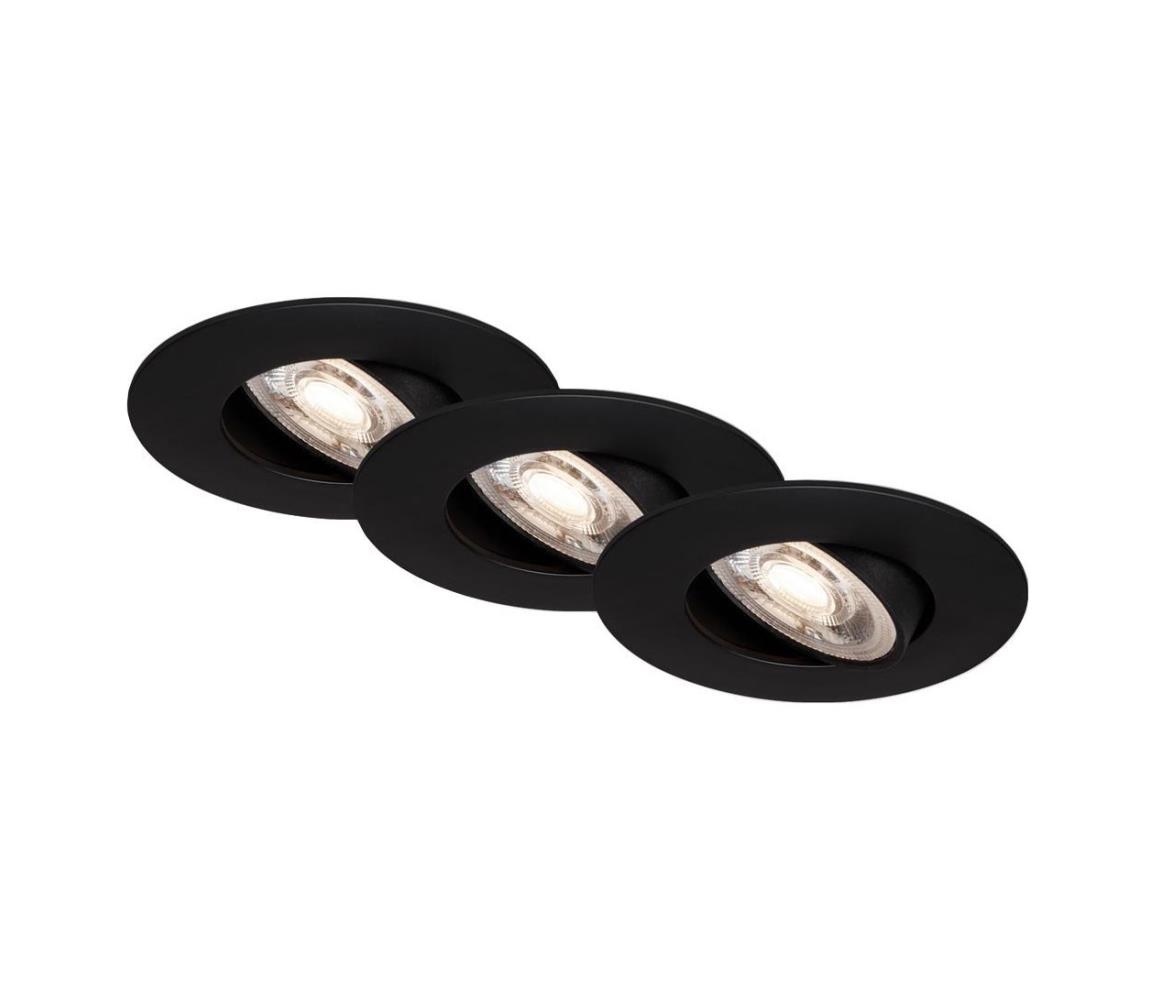 Briloner - ZESTAW 3x LED Ściemnialne oświetlenie łazienkowe LED/4,9W/230V IP23