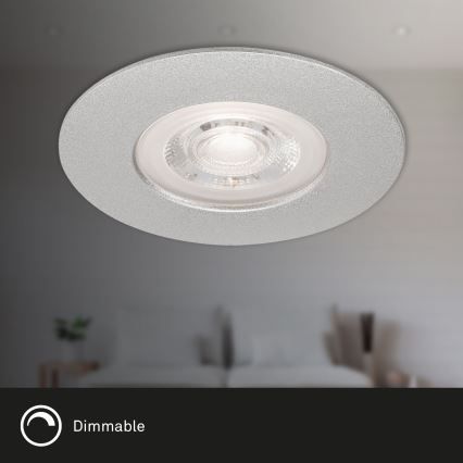 Briloner - ZESTAW 3x LED Ściemnialne oświetlenie łazienkowe LED/4,9W/230V IP44