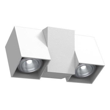 Brosline - Kinkiet punktowy 2xGU10/10W/230V biały