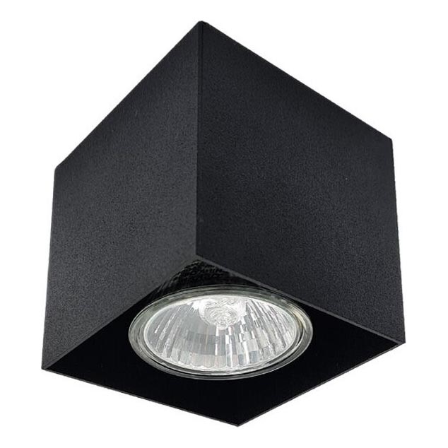 Brosline - Oprawa punktowa 1xGU10/10W/230V czarna