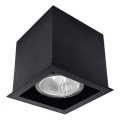Brosline - Oprawa punktowa 1xGU10/10W/230V czarna