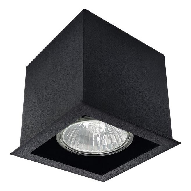 Brosline - Oprawa punktowa 1xGU10/10W/230V czarna