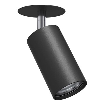 Brosline - Oprawa punktowa wpuszczana sufitowa 1xGU10/10W/230V czarna