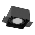 Brosline - Oprawa sufitowa wpuszczana 1xGU10/18W/230V czarna