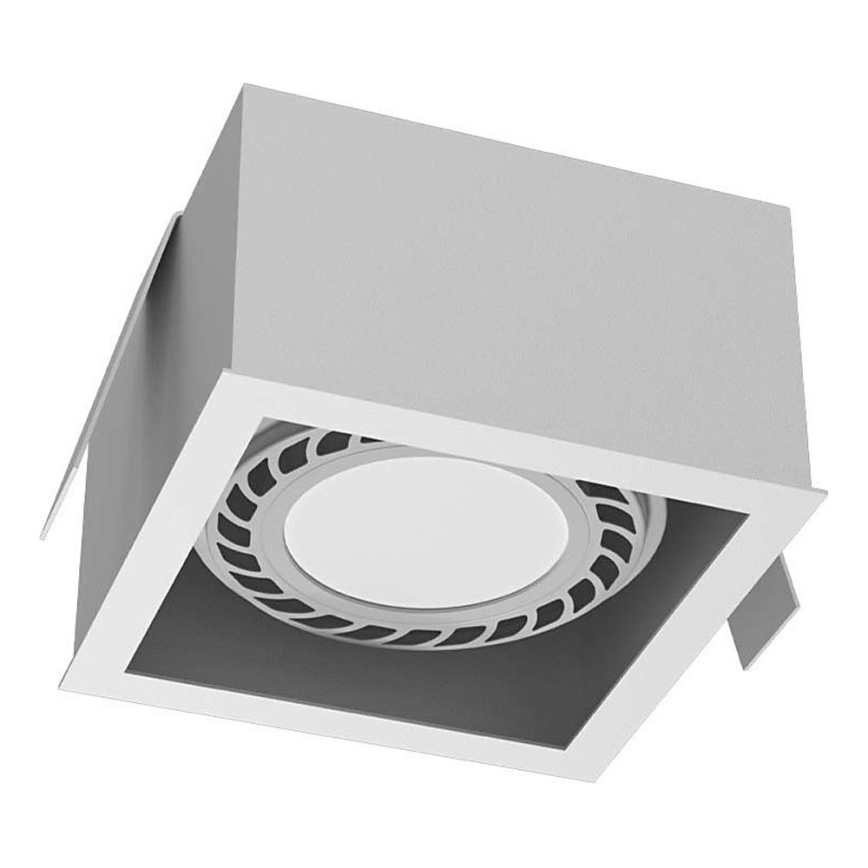 Brosline - Oprawa wpuszczana sufitowa 1xGU10/18W/230V biała