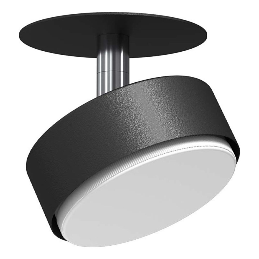 Brosline - Wpuszczana oprawa punktowa 1xGX53/9W/230V czarna