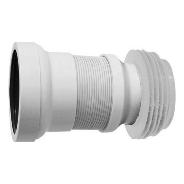 Bruckner - Elastyczne podłączenie do WC 21-33 cm biały