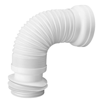 Bruckner - Elastyczne podłączenie do WC 27,5-55 cm biały