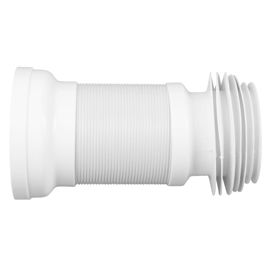 Bruckner - Elastyczne podłączenie do WC 27,5-55 cm biały