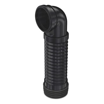Bruckner - Flexi dopojení do závěsné WC 90° 20,5-37 cm czarny