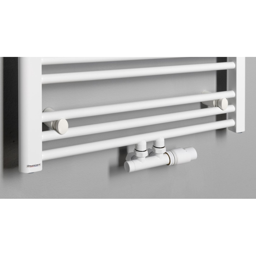 Bruckner - Łazienkowy kaloryfer ALBRECHT 765W/230V 60x157 cm biały