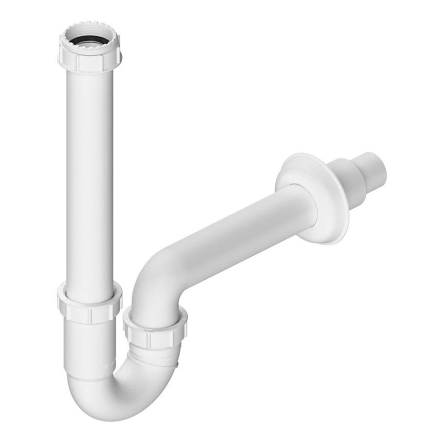 Bruckner - Syfon do umywalki DN40 biały