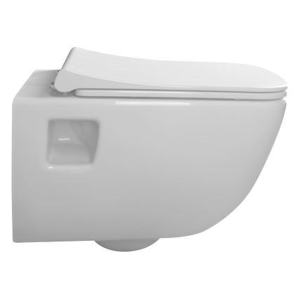 Bruckner - WC wisząca Rimless WALTER ceramika/biały