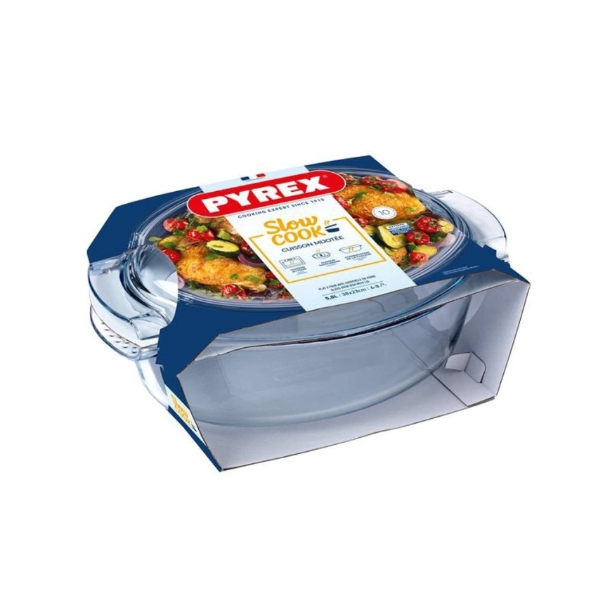 Brytfanna z pokrywą PYREX 5,8 l