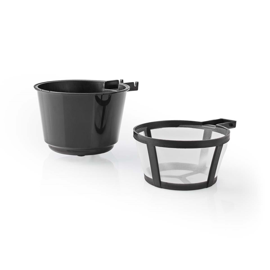 Butler - Ekspres do jednego kubka 0,4 l z kubkiem podróżnym, 750 W/230 V, stal nierdzewna/czarny