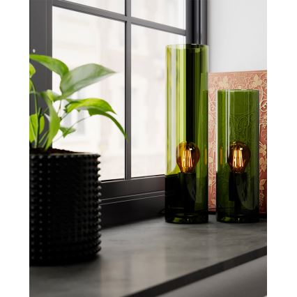 ByRydens - Lampa stołowa FLAKE 1xE27/8W/230V zielona