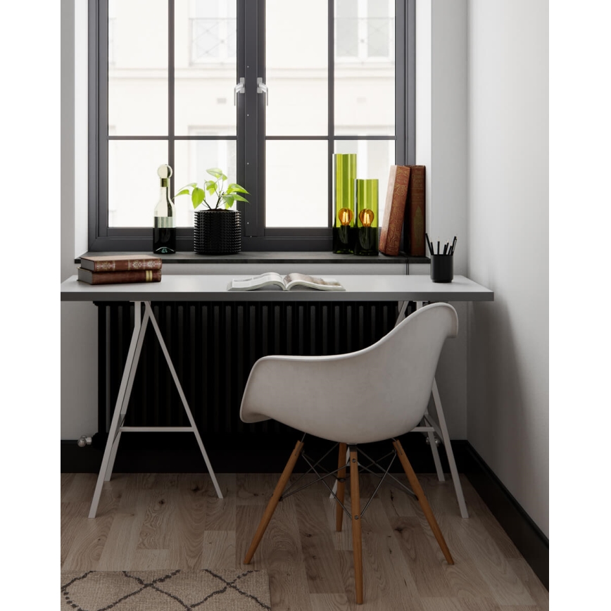 ByRydens - Lampa stołowa FLAKE 1xE27/8W/230V zielona