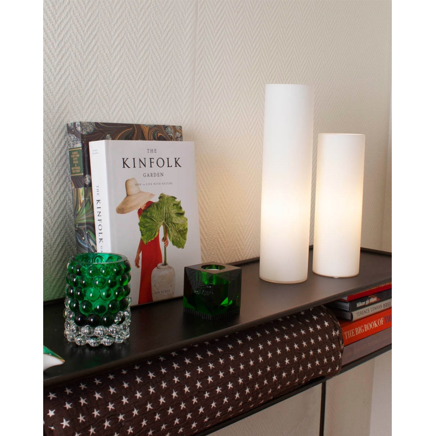 ByRydens - Lampa stołowa FLAKE 1xE27/8W/230V biała