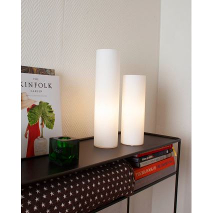 ByRydens - Lampa stołowa FLAKE 1xE27/8W/230V biała