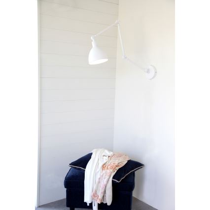 ByRydens - Kinkiet ściemnialny BAZAR 1xE27/5W/230V biały