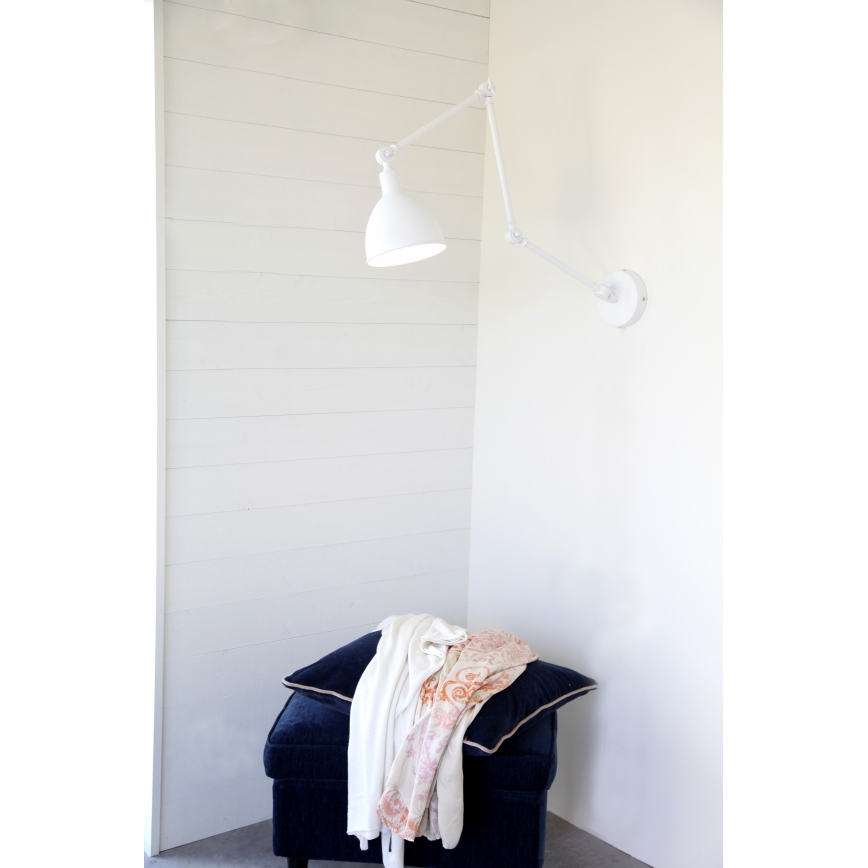 ByRydens - Kinkiet ściemnialny BAZAR 1xE27/5W/230V biały