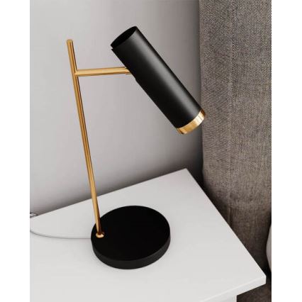 ByRydens - Lampa stołowa PULS 1xGU10/7W/230V czarna