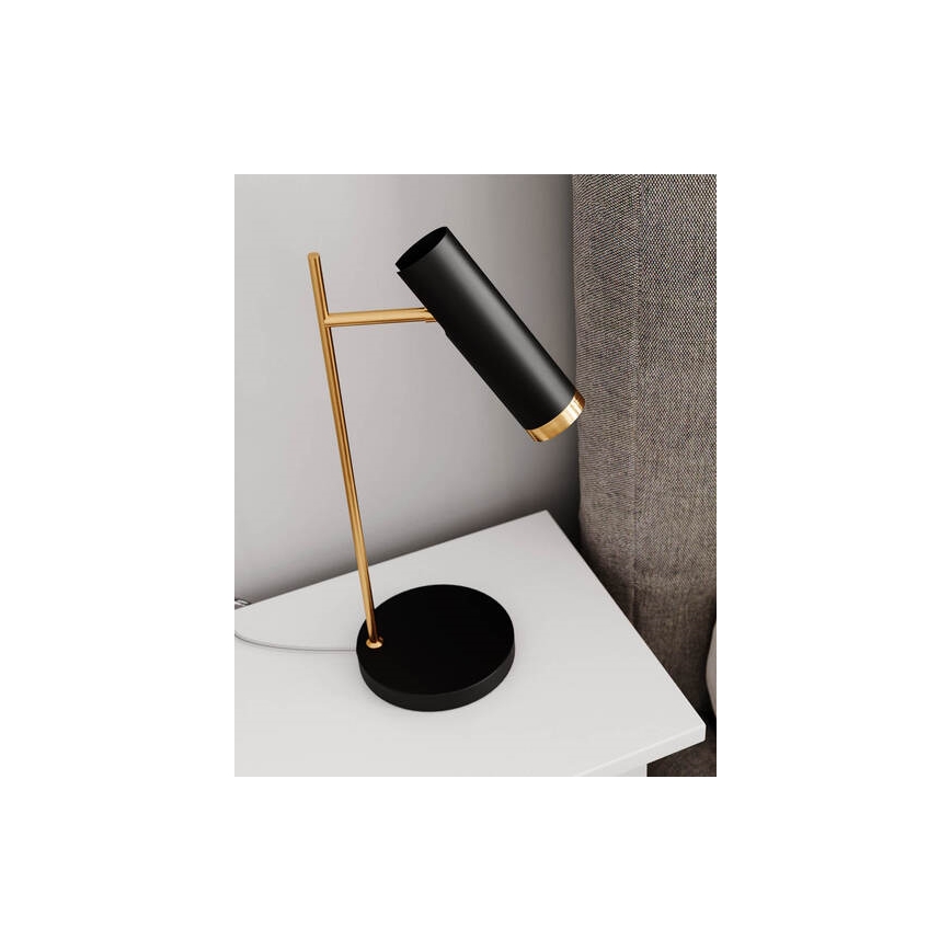 ByRydens - Lampa stołowa PULS 1xGU10/7W/230V czarna