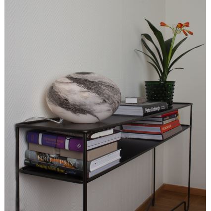 ByRydens - Lampa stołowa MIRA 1xE14/5W/230V szara