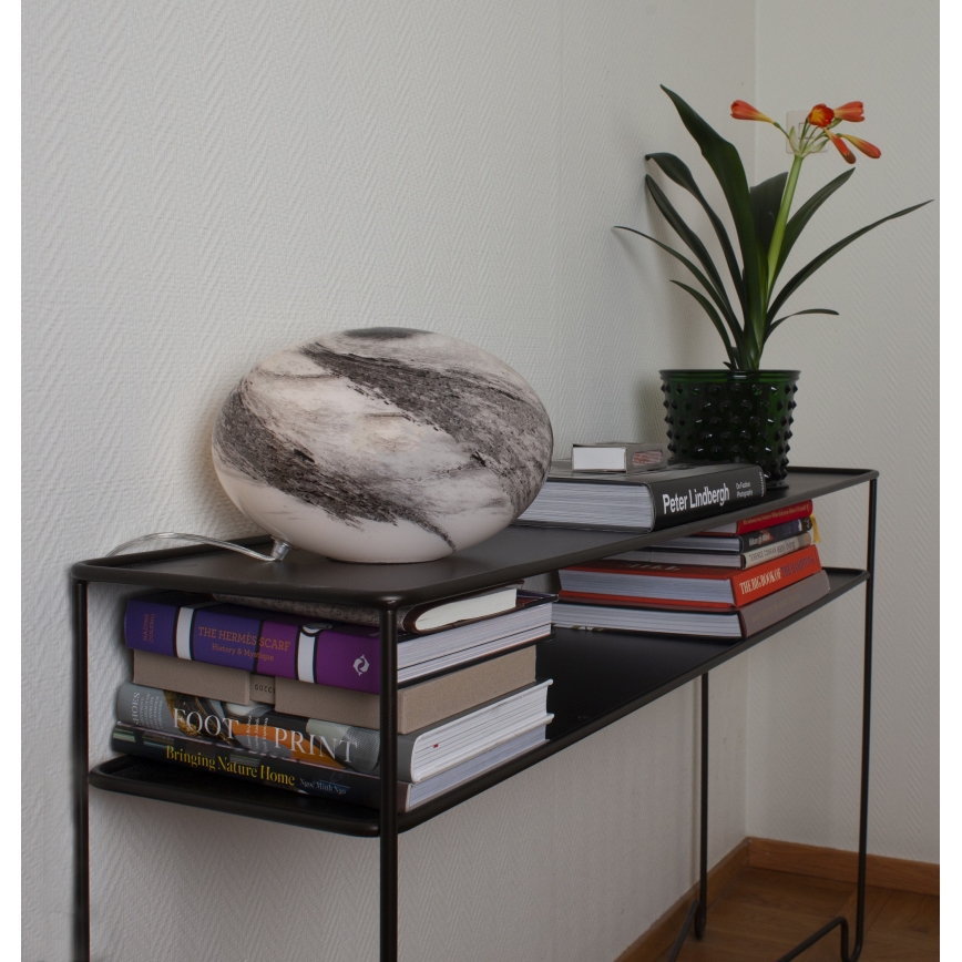 ByRydens - Lampa stołowa MIRA 1xE14/5W/230V szara