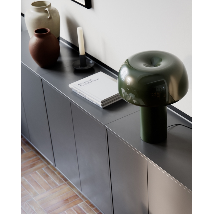 ByRydens - Lampa stołowa LEAN ON ME 1xE27/8W/230V zielona