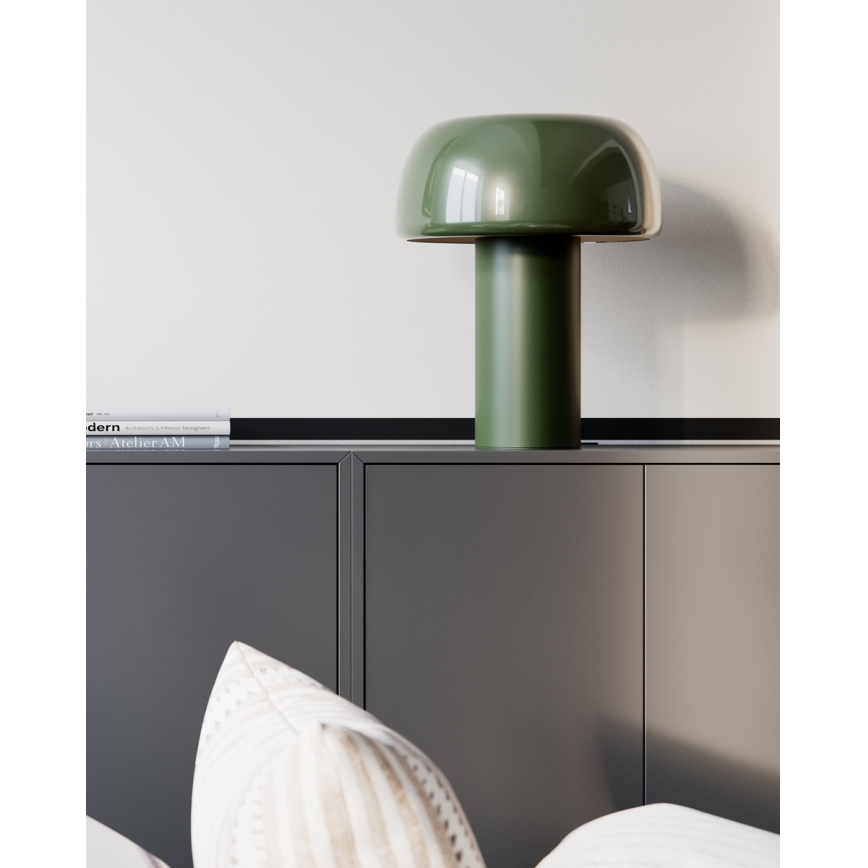 ByRydens - Lampa stołowa LEAN ON ME 1xE27/8W/230V zielona