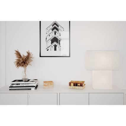 ByRydens - Lampa stołowa iSQUARE 1xE27/8W/230V biała