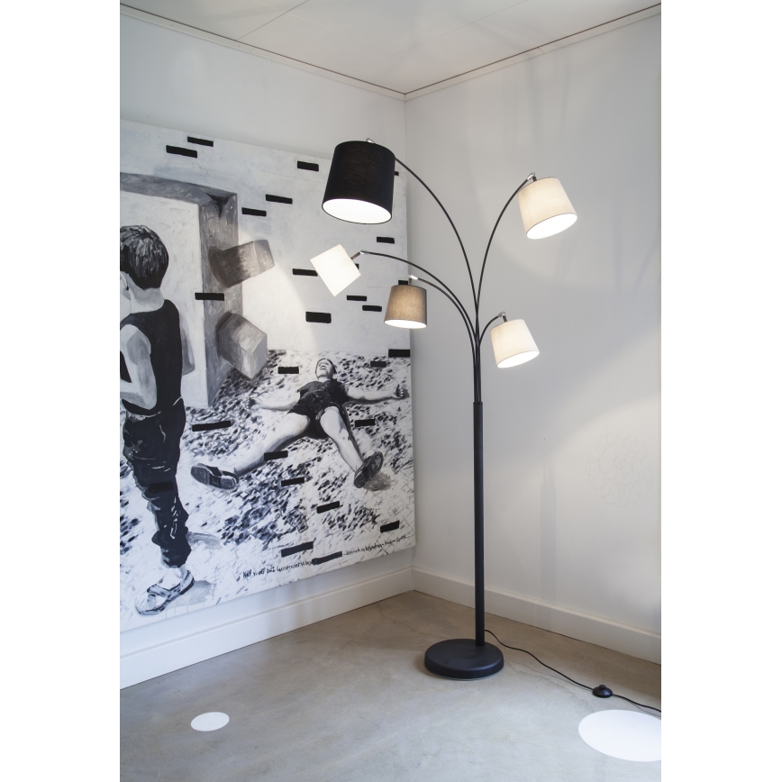 ByRydens - Lampa podłogowa FOGGY 5xE14/5W/230V