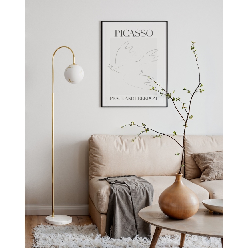 ByRydens - Lampa stojąca BELLAGIO 1xE27/8W/230V