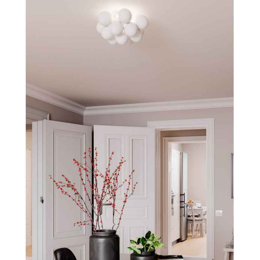 ByRydens - Plafon GRANDE 3xG9/4W/230V biały śr. 30 cm
