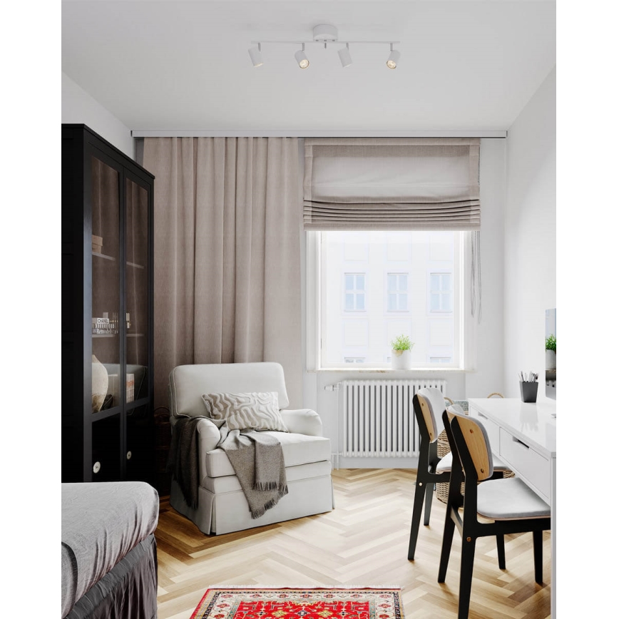 ByRydens - Oświetlenie punktowe CORRECT 4xGU10/7W/230V biały
