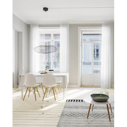 ByRydens - LED Żyrandol na lince HAYDEN LED/15W/230V czarny