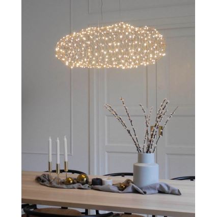 ByRydens - LED Żyrandol na lince HAYDEN LED/15W/230V złoty