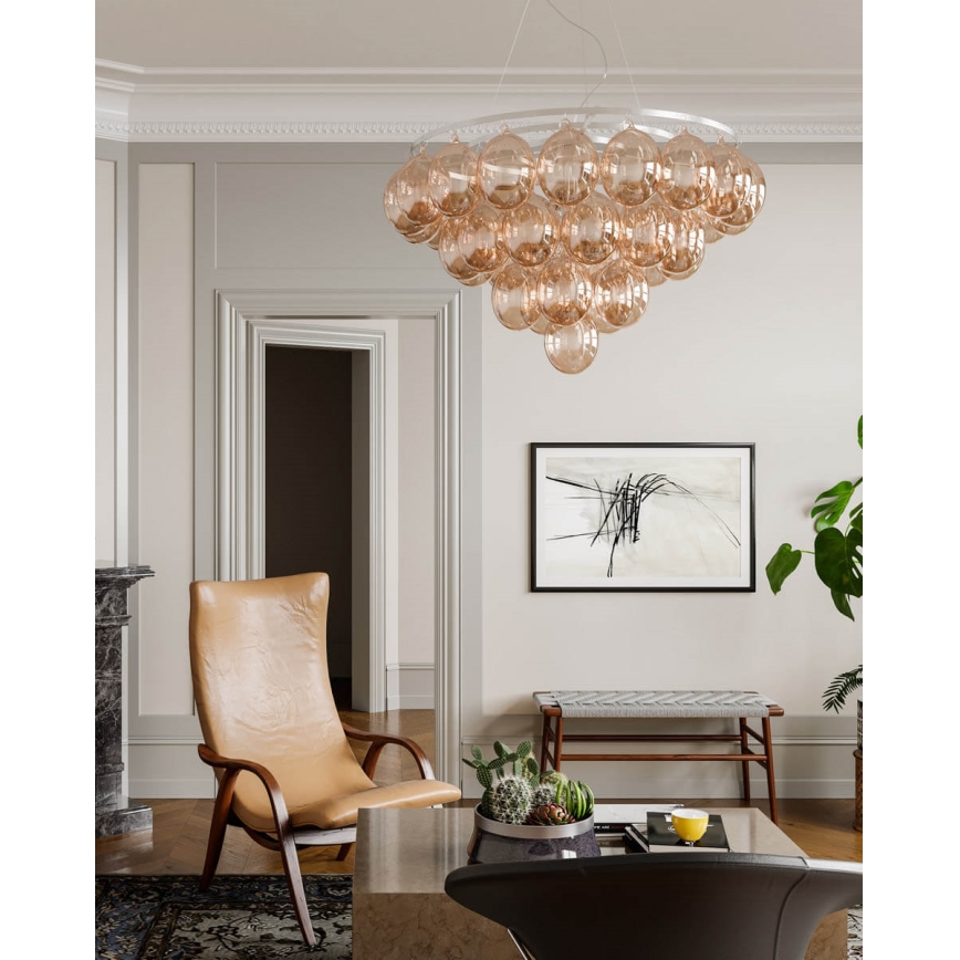 ByRydens - Żyrandol na przewodzie GROSS GIANT 8xE27/8W/230V