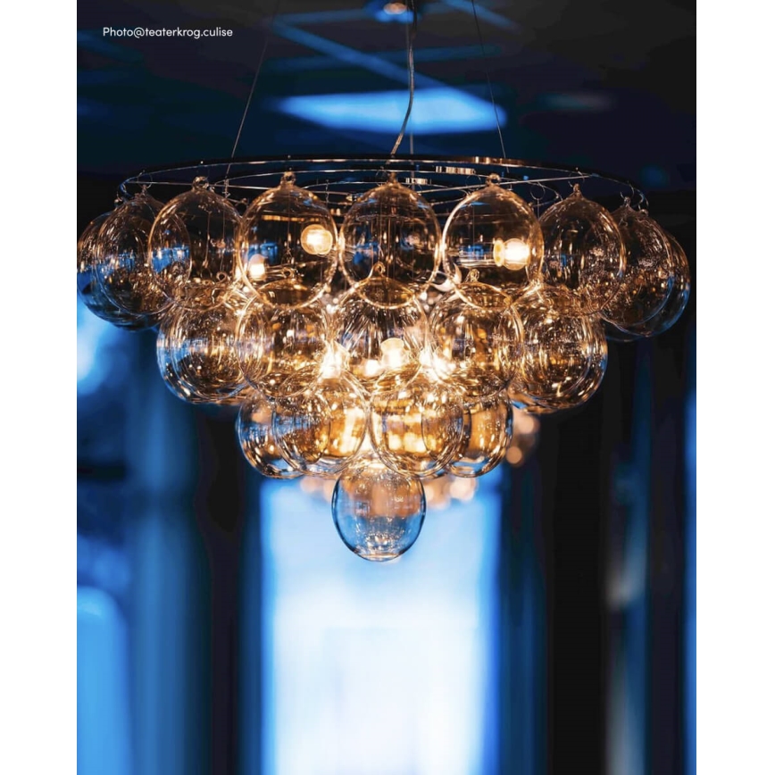 ByRydens - Żyrandol na przewodzie GROSS GIANT 8xE27/8W/230V