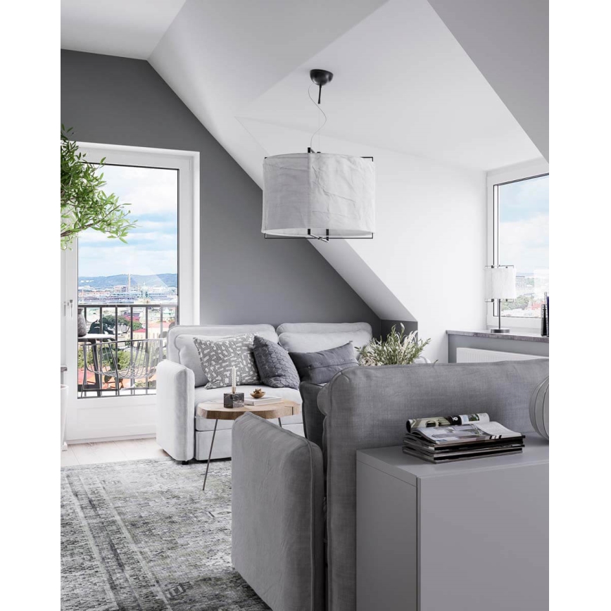 ByRydens - Lampa wisząca na lince SOFTY 1xE27/5W/230V