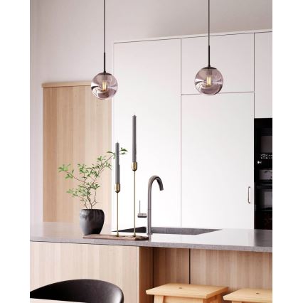 ByRydens - Lampa wisząca na lince BOYLE 1xE27/5W/230V