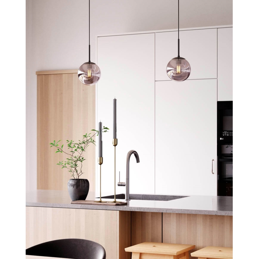 ByRydens - Lampa wisząca na lince BOYLE 1xE27/5W/230V