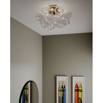 ByRydens - Lampa sufitowa GROSS 6xG9/5W/230V przezroczysta śr. 50 cm