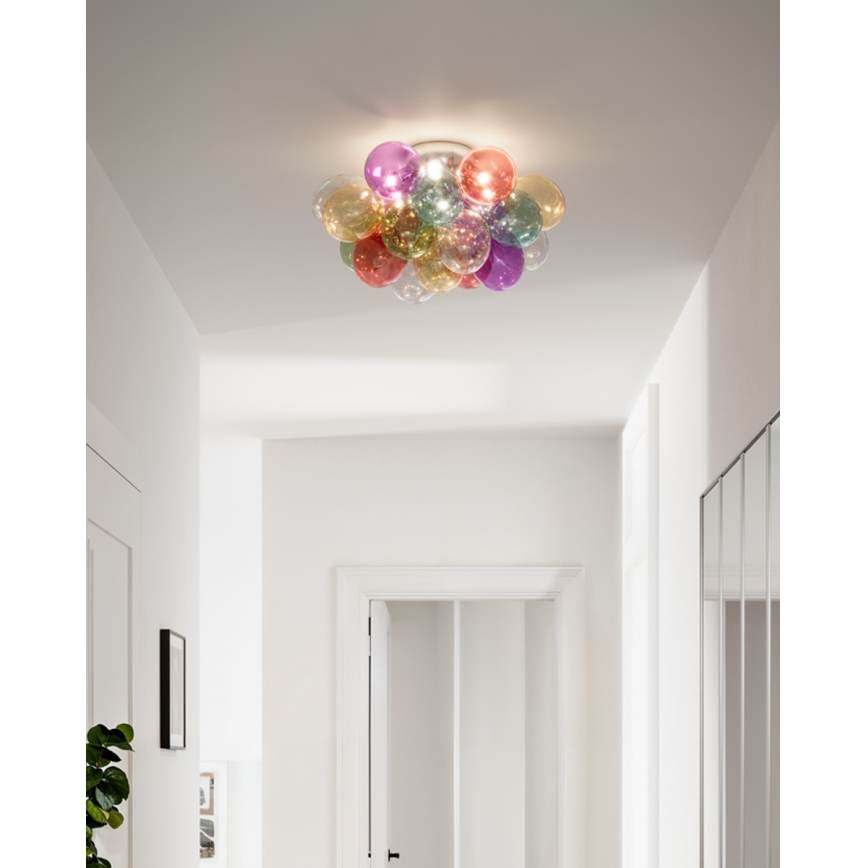 ByRydens - Lampa sufitowa GROSS 6xG9/5W/230V wielobarwna śr. 50 cm