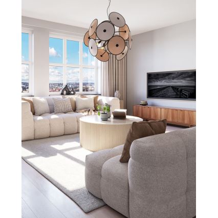 ByRydens - Żyrandol na lince CAPPELLO 4xE14/5W/230V