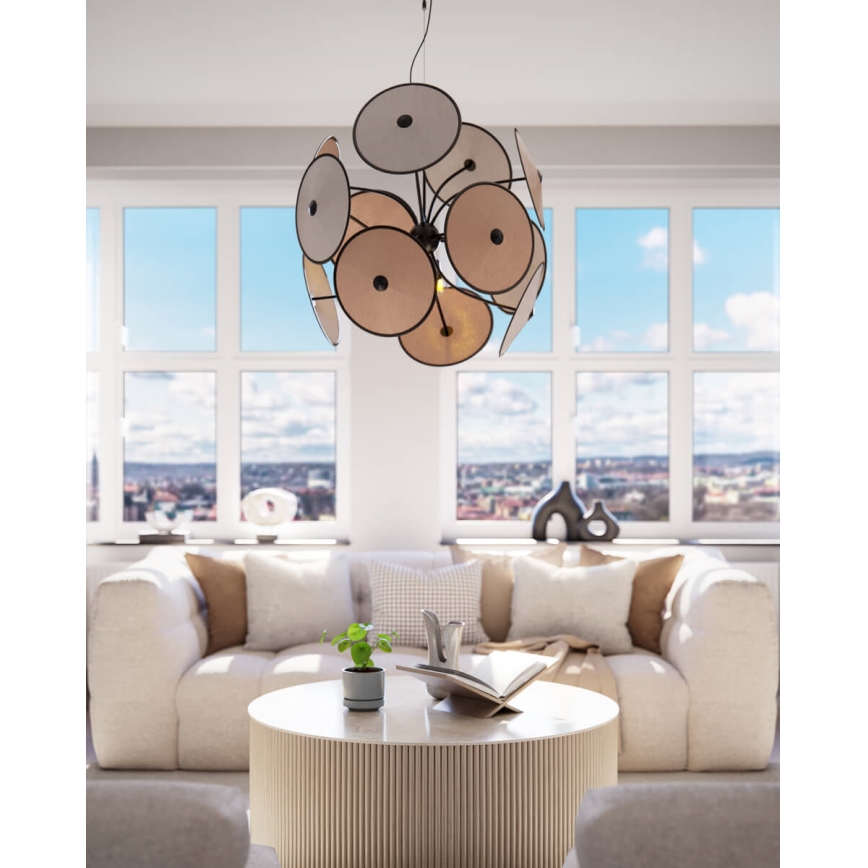 ByRydens - Żyrandol na lince CAPPELLO 4xE14/5W/230V